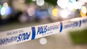 Under torsdagskvällen avlossades flera skott mot en butikslokal i Borlänge. Ingen person skadades.Foto: JOHAN NILSSON/TT