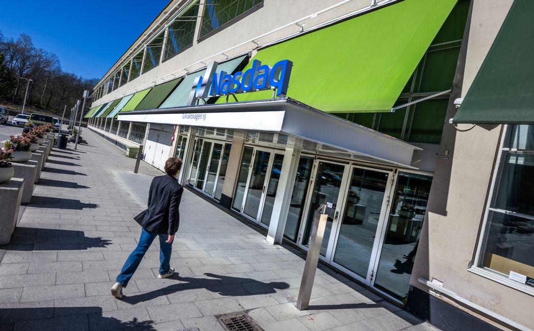 Stockholmsbörsen, som hade halvdag i dag, stängde på minus. Arkivbild. Foto: Claudio Bresciani/TT