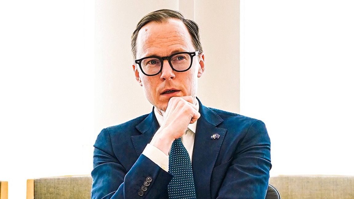 Mats Persson (L). Foto: Lowe Lilliehorn/Regeringskansliet