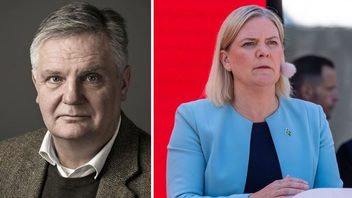 Johan Westerholm och Magdalena Andersson (S). Foto: Mats Edman/Studio Artemis/Bene Riobó/CC BY-SA 4.0