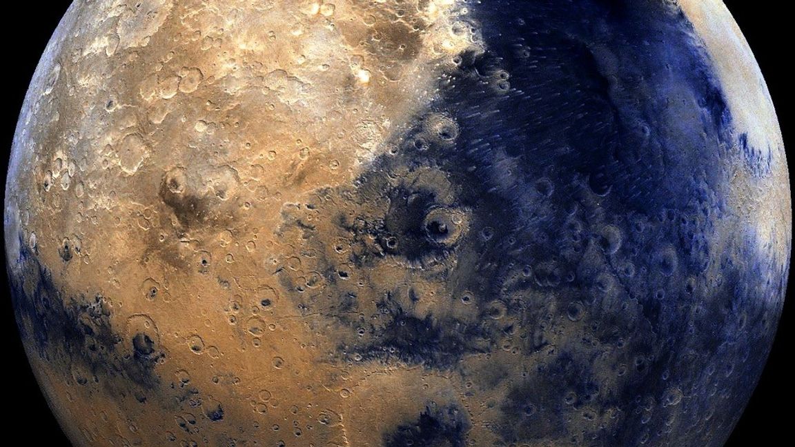 Nya farkoster närmar sig Mars.
Bild: Nasa/AP.