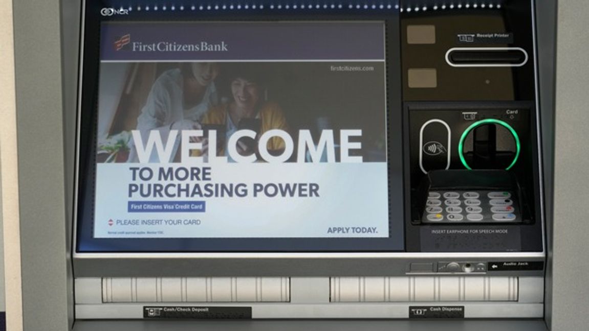 Bankomat. Genrebild. Foto: AP