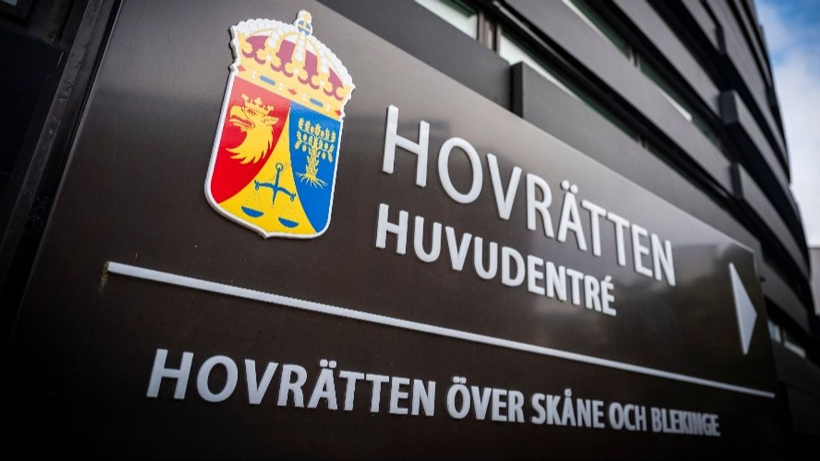 Hovrätten över Skåne och Blekinge. Foto: Johan Nilsson / TT