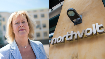 Andra AP-fondens vd Eva Halvarsson har avböjt SVT intervjuförfrågningar om fondens Northvolt-investeringar. Foto: Björn Larsson Rosvall/Martina Holmberg/TT