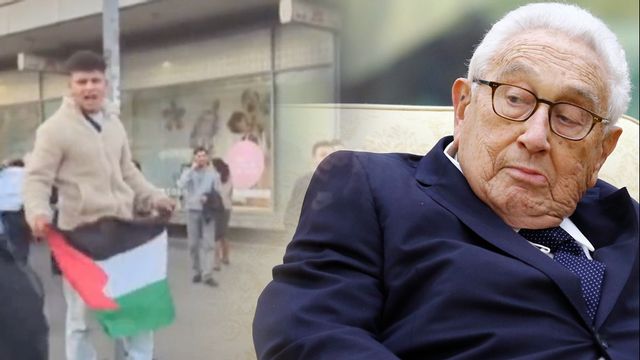 Henry Kissinger fördömer Hamashyllningarna i Berlin. Foto: X/Jason Lee/AP