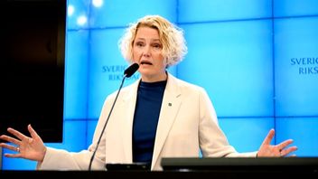 Anna-Karin Hatt (C). Foto: Fredrik Sandberg/TT.