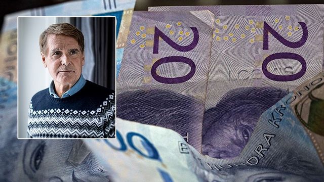 Finansmannen Christer Gardell vill byta den svenska kronan mot euro. Foto: Christine Olsson/TT / Fotograferna Holmberg / TT