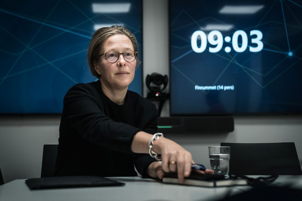 Malin Alpen, chef för Finansinspektionens tillsyn av Dora. Arkivbild. Foto: Anna Tärnhuvud/SVD/TT