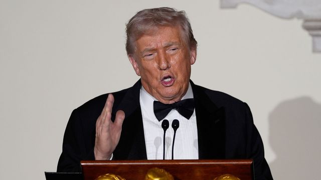 President Donald Trump. Läckta uppgifter säger att USA vill få flera EU-länder att lämna unionen. Foto: Alex Brandon/AP/TT