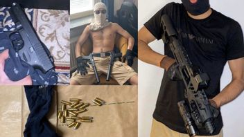 Nu åtalas sju män för synnerligen grovt vapenbrott och grovt vapenbrott vid Eskilstuna tingsrätt. Foto: Polisen