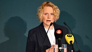 Anna-Karin Hatt (C). Foto: Anders Wiklund/TT.