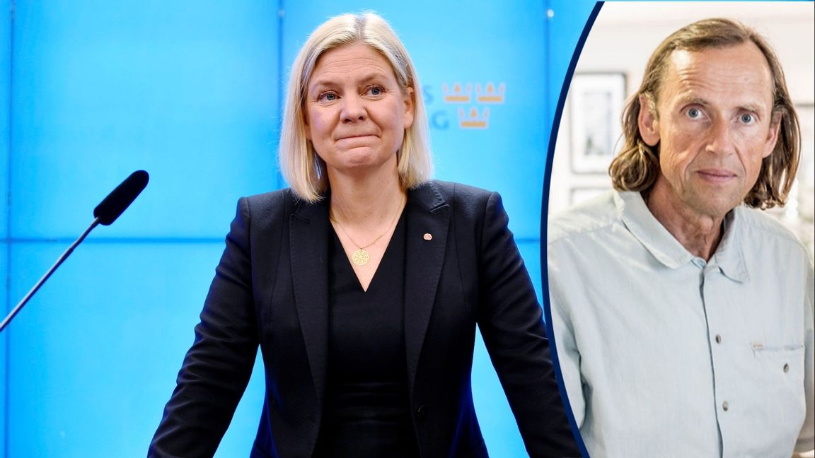 Magdalena Andersson (S) har all anledning att se sammanbiten ut. Foto: Anders Wiklund/TT