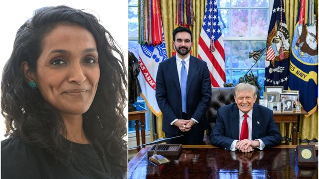 Nithya Raman kan bli Los Angeles motsvarighet till Zohran Mamdani. Foto: Nithya Raman, Public Domain/Vita huset, Public Domain/Wikimedia Commons
