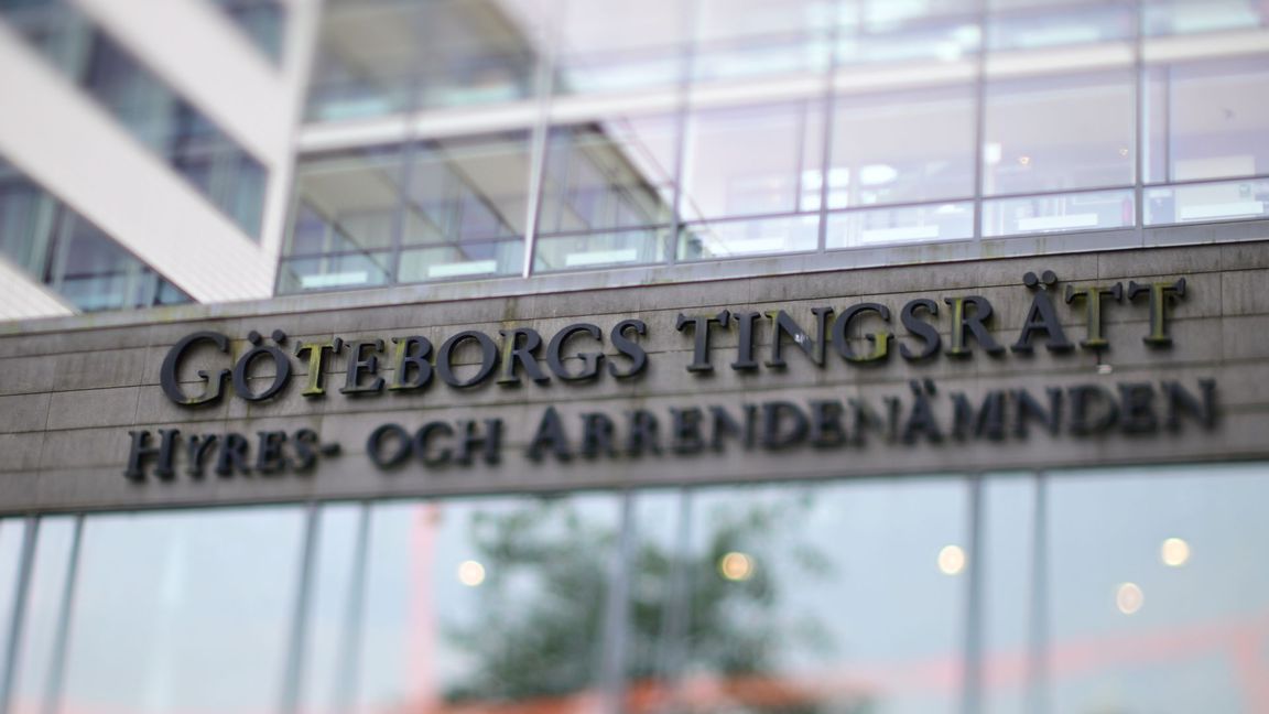 En hundägare åtalas för grovt vållande till annans död vid Göteborgs tingsrätt. Foto: Hanna Brunlöf/TT