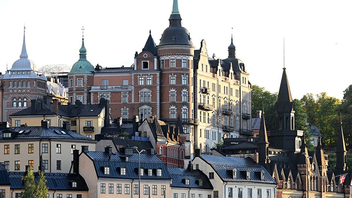 Södermalm i Stockholm. Genrebild. Foto: Fredrik Sandberg/TT