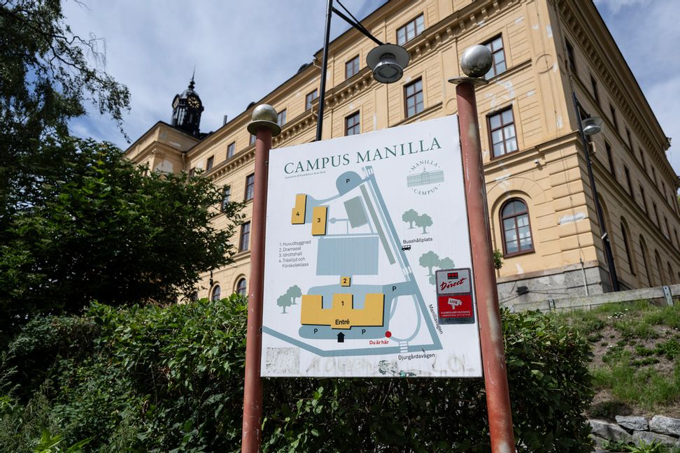 Campus Manilla (Manillaskolan) i Stockholm. Arkivbild. Foto: Anders Wiklund/TT