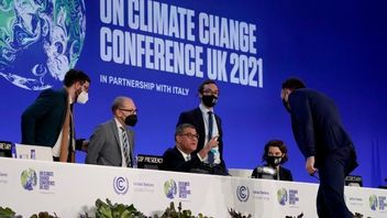 Klimatmötets brittiske ordförande Alok Sharma. Foto: Alberto Pezzali/AP/TT