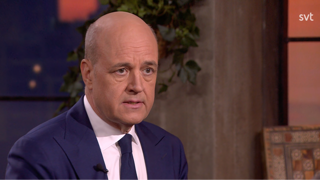 Tidigare statsministern Fredrik Reinfeldt anser att Donald Trump är farligare än Vladimir Putin. Foto: SVT