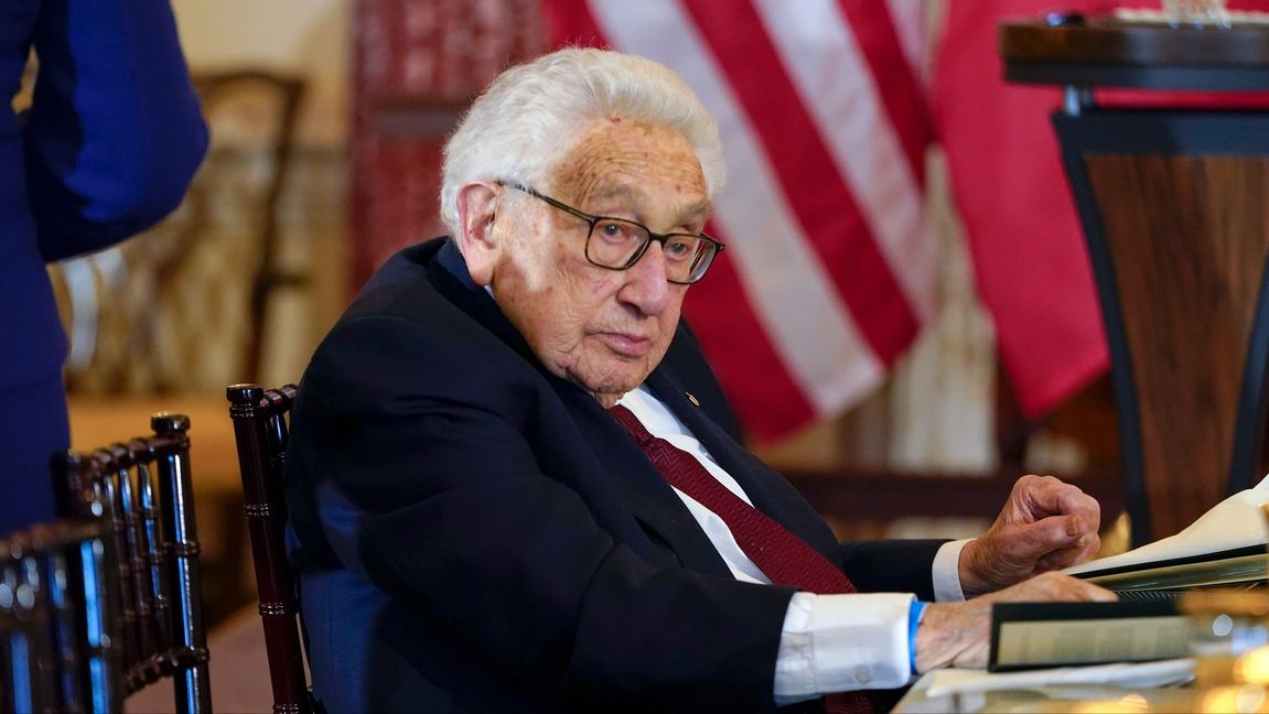 Henry Kissinger. Foto: Jacquelyn Martin AP/TT