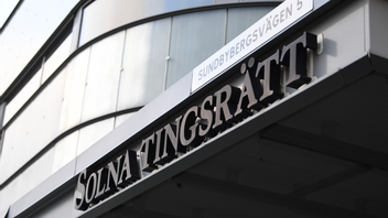 Solna tingsrätt. Foto: Viktoria Bank/TT