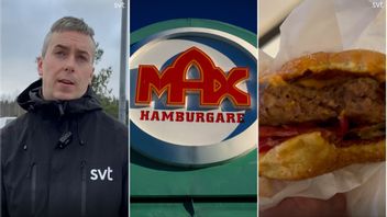 SVT-reportern Rikard Berglin fick fel protein när han beställde mat på Max. Foto: Skärmbild SVT/Bene Riobó, CC BY-SA 4.0/Wikimedia Commons/Skärmdump SVT