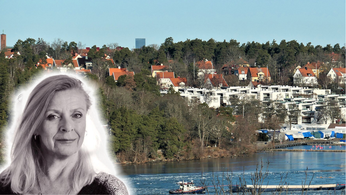 Smedslätten i Bromma – här kan vi klämma in många miljonprogramshus! Foto: Sinikka Halme, CC BY-SA 4.0, via Wikimedia Commons