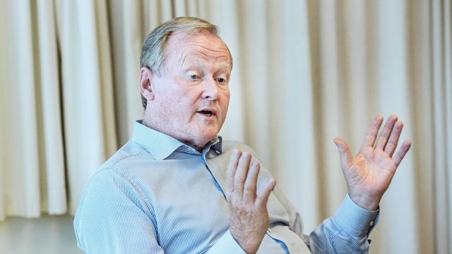 Företagsledaren Leif Östling vill lägga ned alla ”pyttemyndigheter” i Sverige. Foto: Tomas Oneborg/SvD/TT