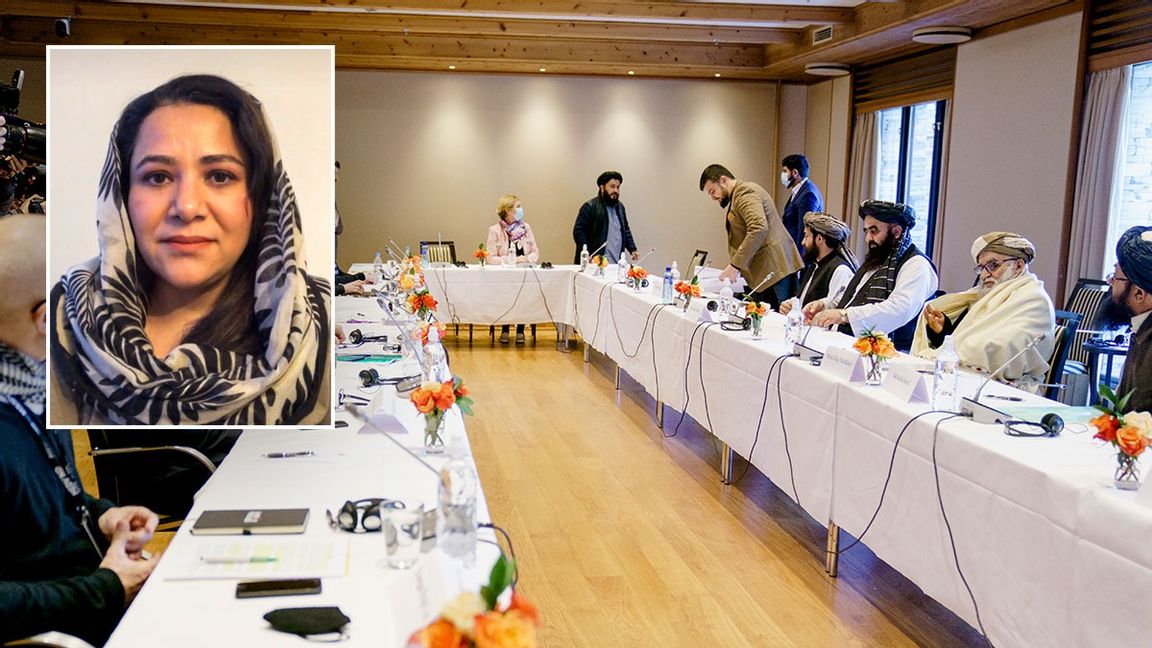 Förre energiministern Nargis Nehan är kritisk till under vilka premisser man höll mötet i Oslo. Foto: Stian Lysberg Solum/POOL/NTB/Pelle Zackrisson