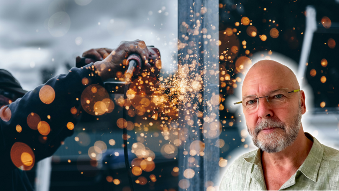 ”Hur svenska stålet biter / Kom, låt oss pröva på!”. Foto: Christopher Burns, Unsplash