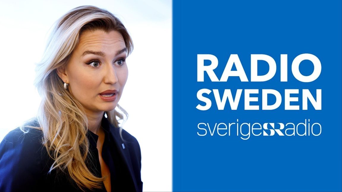 Sveriges Radio pudlar sedan det uppdagats att uttalande från Ebba Busch ändrats i översättningar. Foto: Sveriges Radio/Stefan Jerrevång/TT