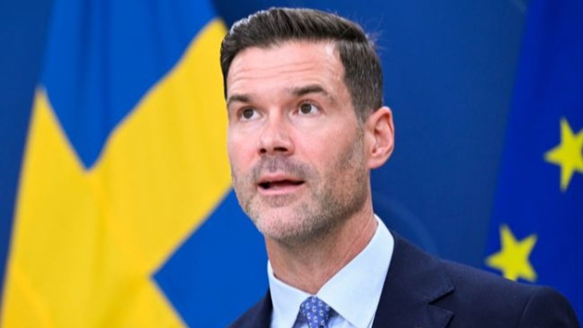 Johan Forssell (M). Foto: Jessica Gow/TT.