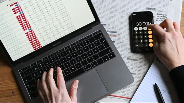 Gilions AI-plattform ”Aim” analyserar företagsdata i realtid och möjliggör snabbare kreditbeslut än traditionella banker. Foto: TT