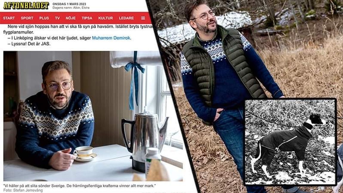 Aftonbladet låter oss följa med på en resa till Demiroks själ. Resan till torpet är kort, men avståndet till väljarna är enormt.  Foto: Skärmavbild Aftonbladet/Kollage