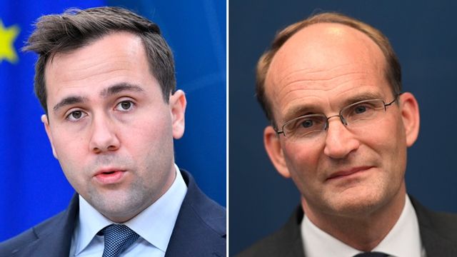 Sida och dess generaldirektör Jakob Granit (till höger) är i blåsväder. Nu kallas han till biståndsminister Benjamin Dousa för att avge förklaring. Foto: Lars Schröder/Pontus Lundahl/TT