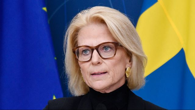 Finansminister Elisabeth Svantesson (M). Arkivbild. Foto: Lars Schröder/TT