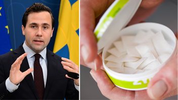 Bistånds- och utrikeshandelsminister Benjamin Dousa (M). Regeringen markerar nu mot Spaniens förslag mot att förbjuda vitt snus i landet. Foto: Jonas Ekströmer/Janerik Henriksson/TT
