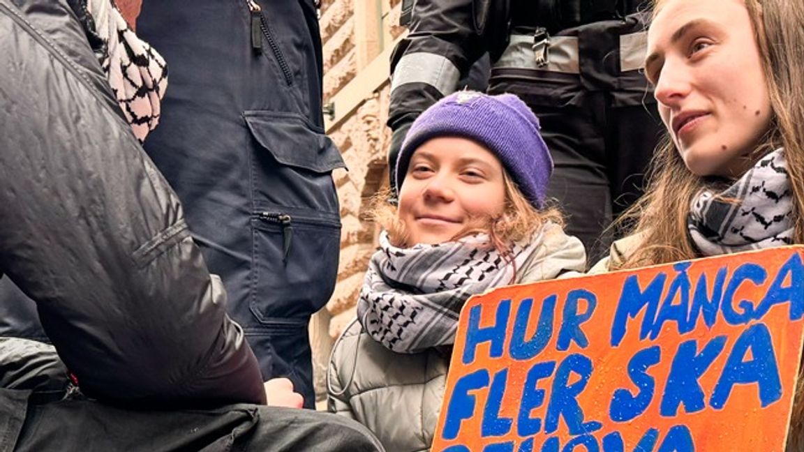 Greta Thunberg. Foto: Pelle Zackrisson/Bulletin