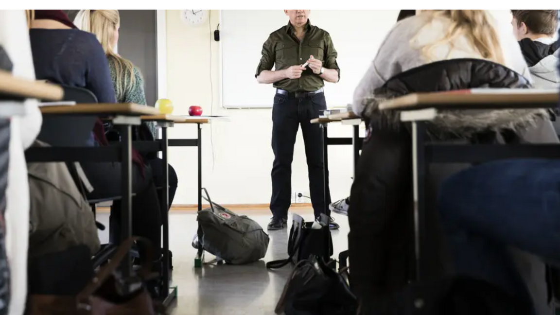 Genrebild. En elev åtalas för förtal efter att ha spridit falska anklagelser om en lärare som ertappade henne med fusk. Foto: Berit Roald/NTB/TT