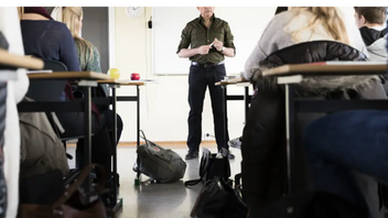 Genrebild. En elev åtalas för förtal efter att ha spridit falska anklagelser om en lärare som ertappade henne med fusk. Foto: Berit Roald/NTB/TT