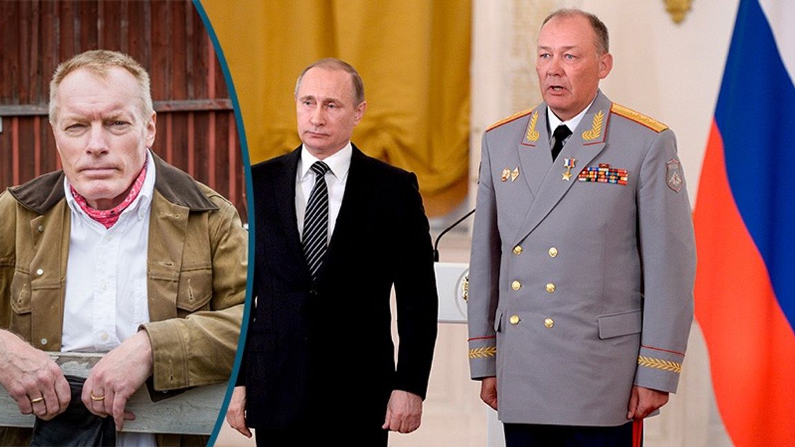 General Alexander Dvornikov tillsammans med Vladimir Putin 2016. Foto: Alexei Nikolsky/AP/TT