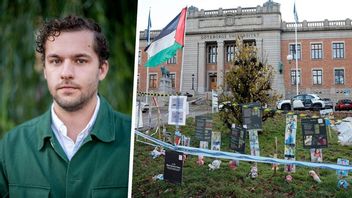 Daniel Janouch, ordförande för Judiska ungdomsförbundet. Foto: Joakim Ståhl/SVD/TT/Adam Ihse/TT.