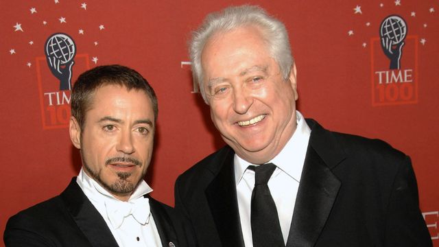 Robert Downey Jr. och Sr. Foto: Evan Agostini/AP/TT.