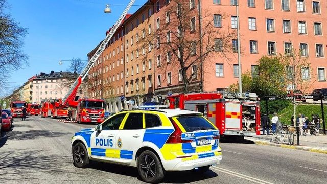 S:t Eriksgatan i Stockholm under torsdagseftermiddagen. Foto: Tomas Hedlund