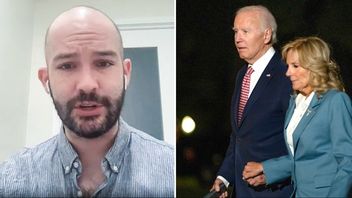 Drew Holden runs a Substack that examines American media. He has written extensively about the cover-up surrounding Joe Biden, whose wife Jill was often seen leading her husband around like a personal assistant. Photo: Drew Holden/AP