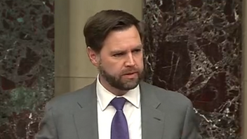 JD Vance meddelar direktsamtal med IRGC .Foto: C-SPAN, public domain