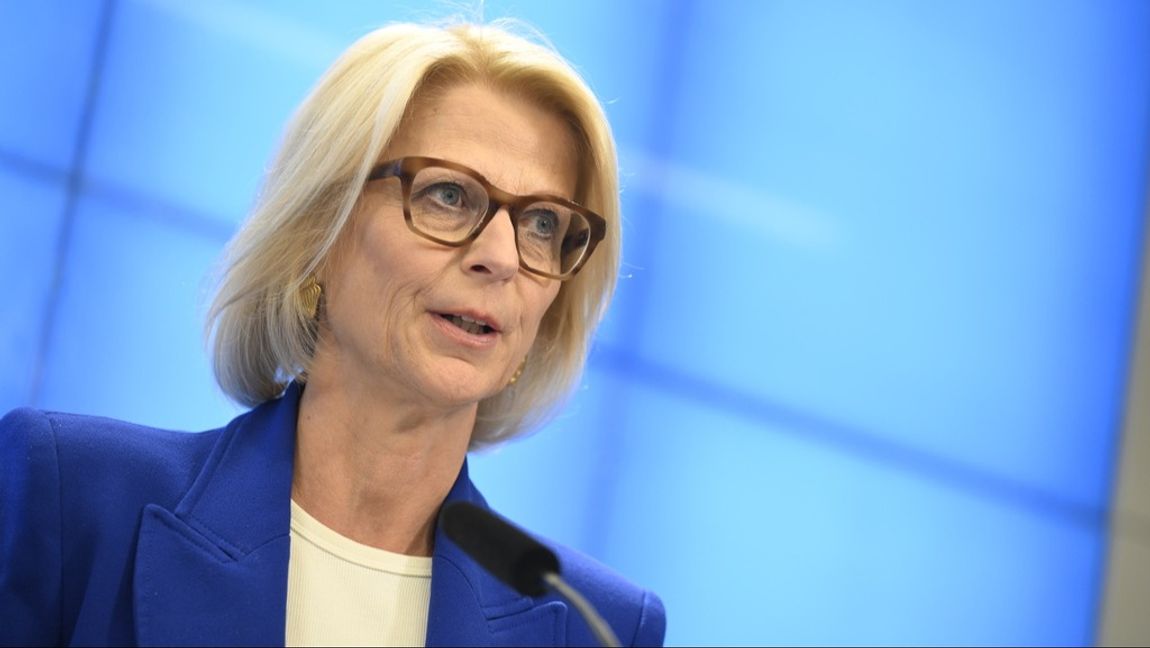 Finansminister Elisabeth Svantesson vill underlätta för svenska företag. Foto: Pontus Lundahl/TT