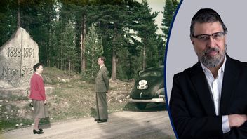 Riksgränsen mellan Sverige och Norge i Älvdalen. Foto: Fredrik Bruno 1948, common domain