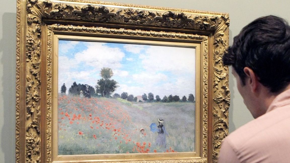 En målning av Monet har vandaliserats på Musee d’Orsay i Paris. Arkivbild. Foto: Jacques Brinon/AP/TT. 