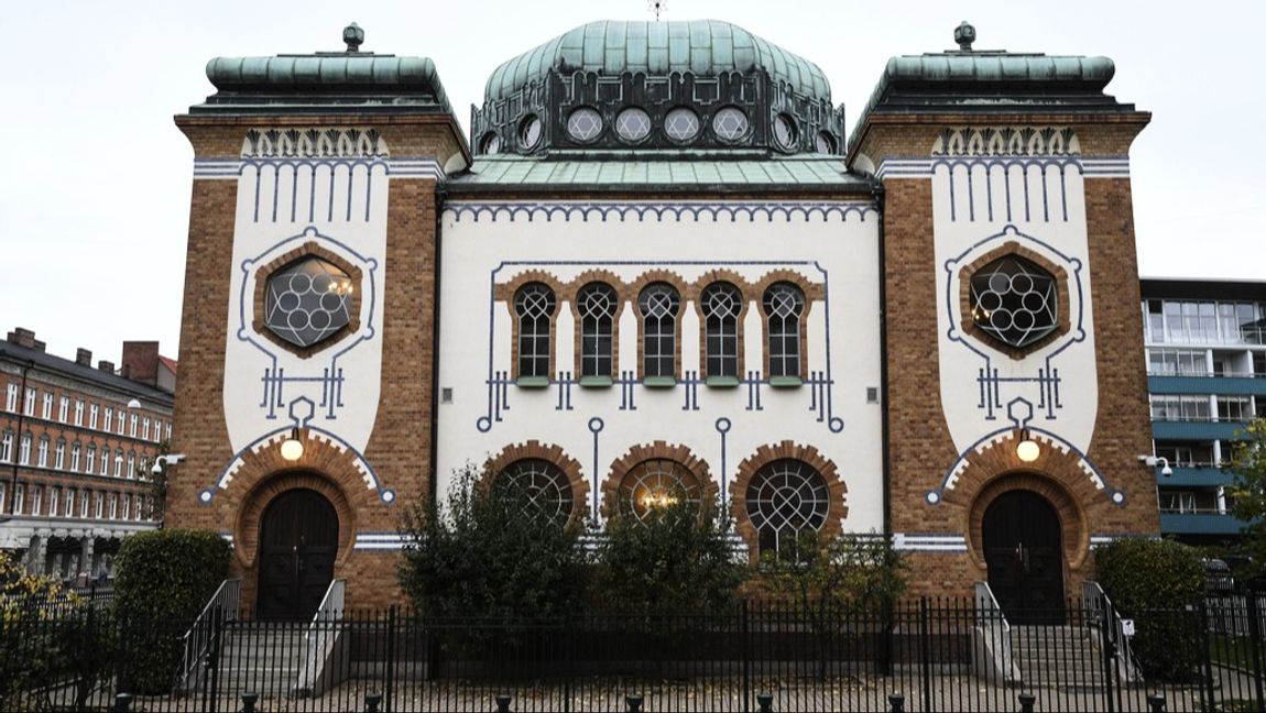 Synagogan i Malmö. Foto: Johan Nilsson/TT 