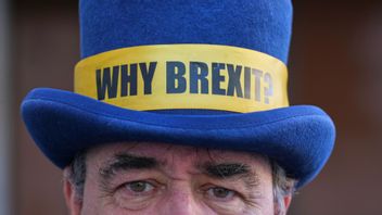 Anti Brexit kampanj. Foto: TT/AP Photo/Kirsty Wigglesworth.